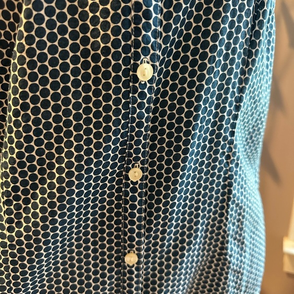 Bass Navy Polka Dot Top - Picture 5 of 9